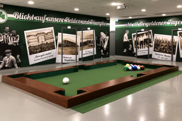 Fußballbillard – Perspektive 3